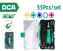 DCA 55Pcs Screwdriver Bits Set 55 Pcs A09R0115