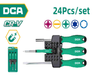DCA 24Pcs Screwdriver Bits Set 24 Pcs A09R0205