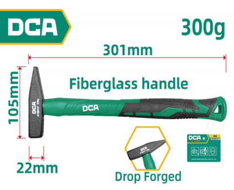 DCA Machinist Hammer 300g A10J0102