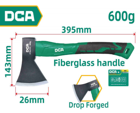 DCA Axe 600g A10L0101