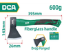 DCA Axe 600g A10L0101