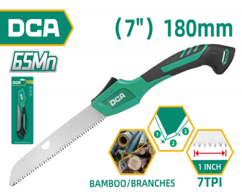 DCA Folding Saw 180mm/7" A23C0101
