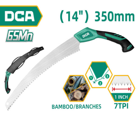 DCA Curved Pruning Saw 350mm/14" A23C0301