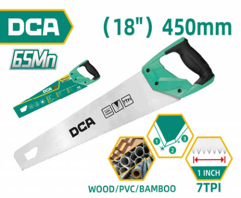 DCA Hand Saw 18"/450mm A23C0403