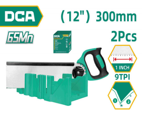 DCA Back Saw Set 12"/300mm A23C0501