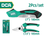 DCA Pruning Shear & Saw Set 2PCS A23C0602
