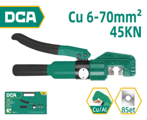 DCA Hydraulic Crimping Tool 6-70mm² A29C0310