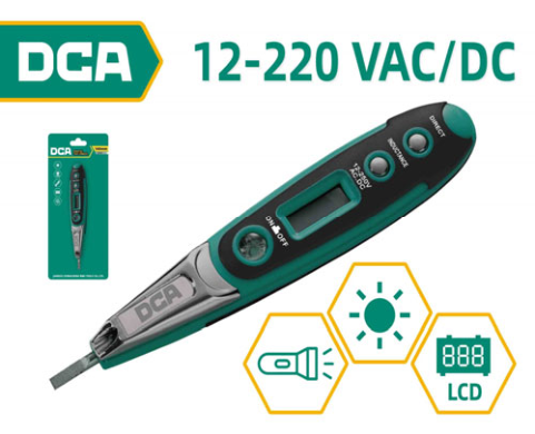 DCA Digital Test Pencil 12-220V A15B0202