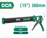 DCA Aluminum Caulking Gun 15" A21B0315