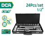 DCA 24 Pcs 1/2" Socket Set 24 Pcs A03E3902