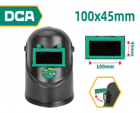 DCA Welding Helmet 100*45mm A16D0202