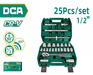 DCA 25 Pcs 1/2" Socket Set 25 Pcs A03E3903
