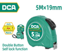 DCA Steel Measuring Tape 5M×19mm A13A0202