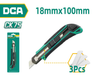 DCA Snap-Off Knife 18mm A11A0838