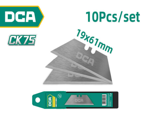DCA Utility Knife Blade 0.6x19x61mm A11A3006