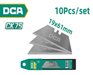 DCA Utility Knife Blade 0.6x19x61mm A11A3006