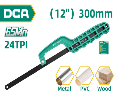 DCA Mini Hacksaw Frame 12"/300mm A11B6012