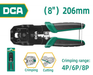 DCA Modular Plug Crimper 4/6/8P A15E0102