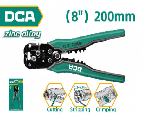 DCA Automatic Wire Stripper 8" A15C0201