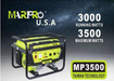 MARPRO Gasoline Generator — Electric Start MP8000E