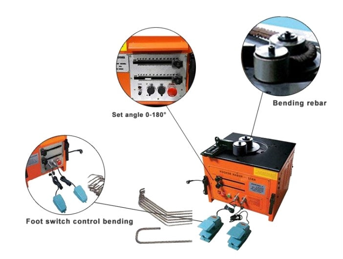 Meiho Rebar Bender RB-25/ RB-32