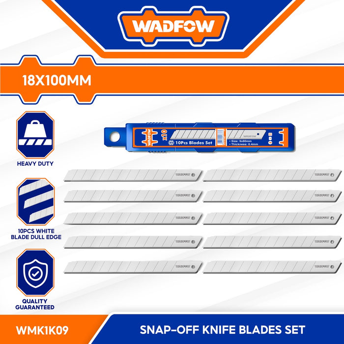 Wadfow 10pcs Blade Set (9x80mm) WMK1K09