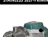 Power Craft Stainless Self-Priming Jet Water Pump PSJP 1X1-1049