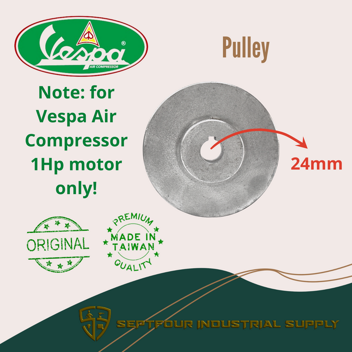 Vespa Air Compressor Motor Pulley
