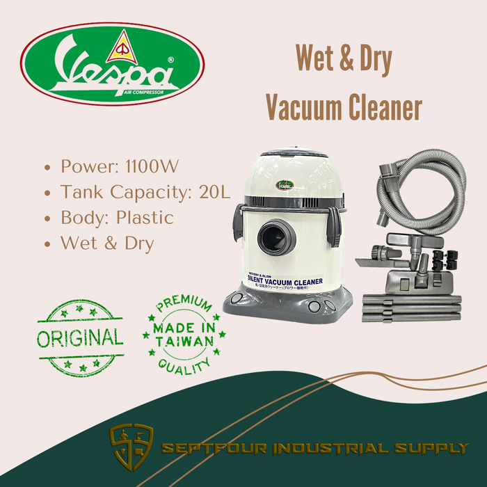 Vespa Wet & Dry Vacuum Cleaner