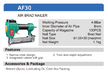 DCA Air Brad Nailer AF30 - SEPTFOUR INDUSTRIAL SUPPLY