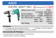 DCA 20mm Electric Impact Drill AZJ20 - SEPTFOUR INDUSTRIAL SUPPLY