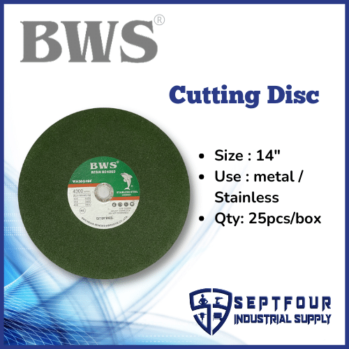 BWS 14" Cutting Wheel