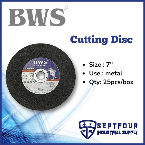 BWS 7" Cutting/Grinding Disc