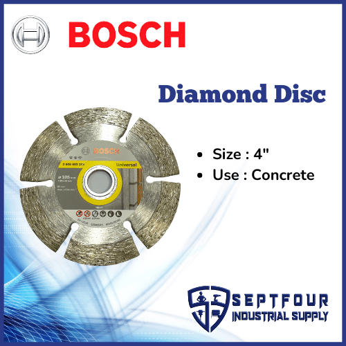 BOSCH 4" Diamond Cutting Disc