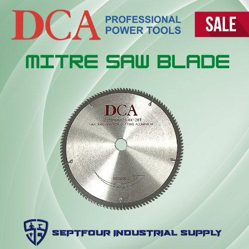 DCA 10" Miter Saw Blade (For Aluminum)