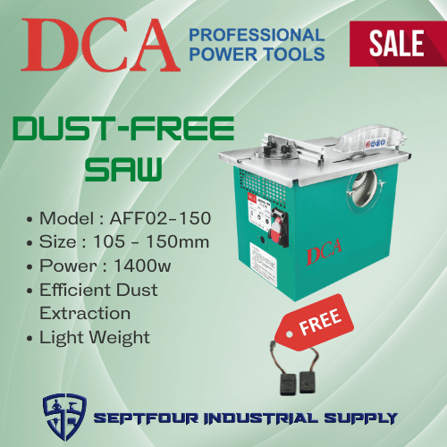 dca aff02-150 dust-free saw