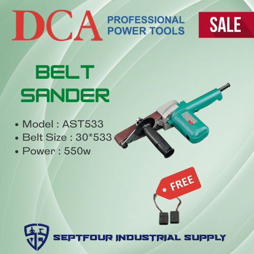 dca ast533 belt sander