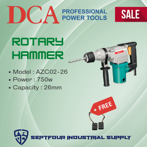dca azc02-26 rotary hammer