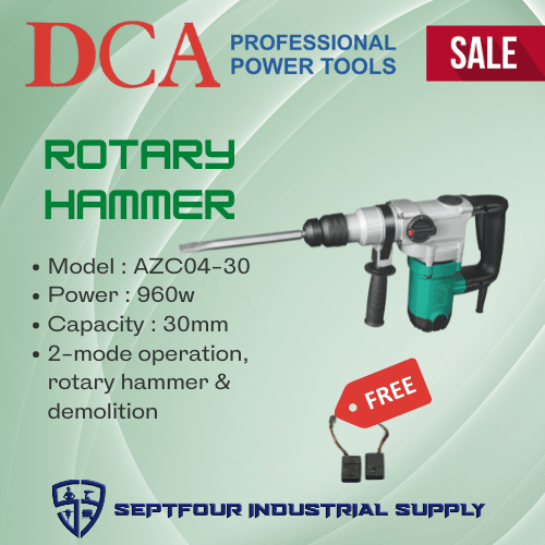 dca azc04-30 rotary hammer