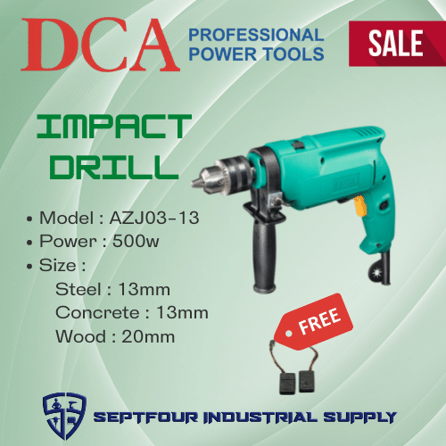 dca  azj03-13 impact drill