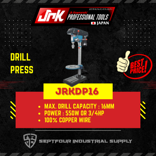 JRK Kawasaki 13mm/16mm/20mm/25mm/32mm Drill Press