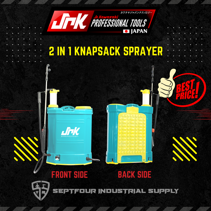 JRK Kawasaki 2in1 Knapsack Sprayer (Electric & Manual)