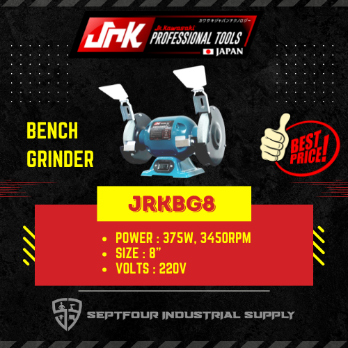 JRK Kawasaki 6"/8" Bench Grinder JRKBG6/ JRKBG8