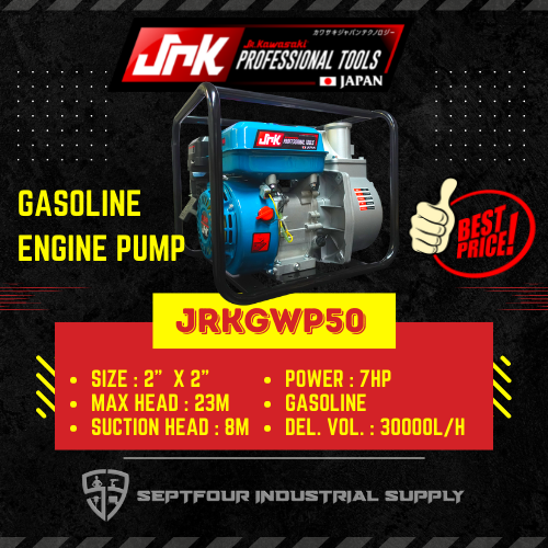 JRK Kawasaki Gasoline Engine Pump