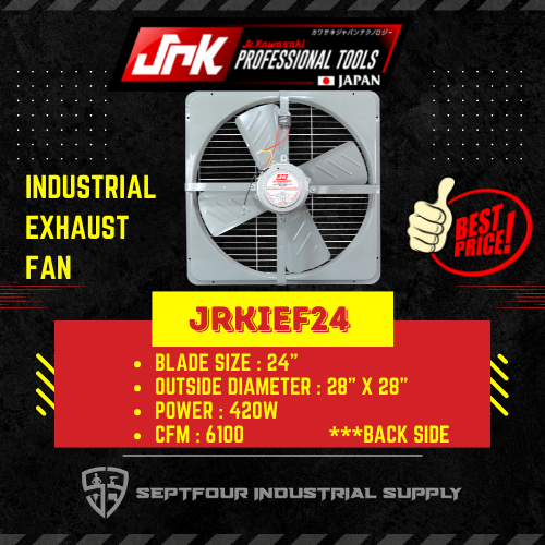 JRK Kawasaki Reversible Industrial Exhaust Fan