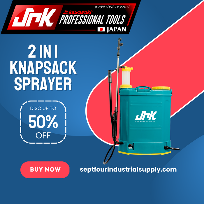 JRK Kawasaki 2in1 Knapsack Sprayer (Electric & Manual) JRKEMS-18L