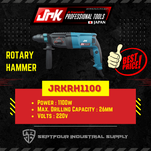 JRK Kawasaki 26mm / 32mm Rotary Hammer JRKRH1100 / JRKRH1700