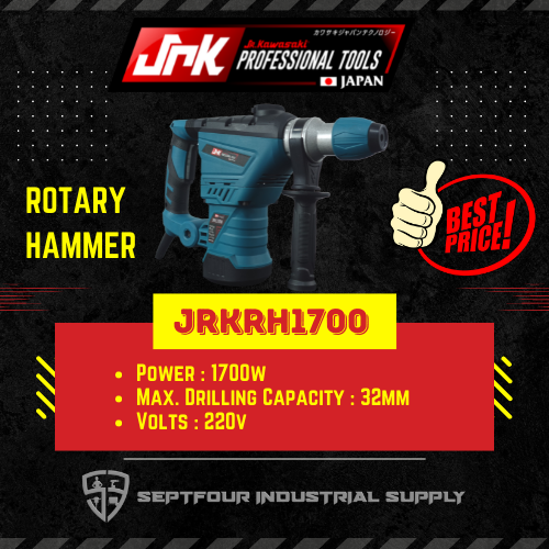 JRK Kawasaki 26mm / 32mm Rotary Hammer JRKRH1100 / JRKRH1700