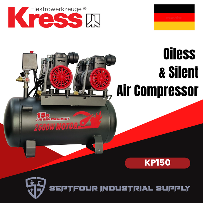KRESS Oiless  & Silent Air Compresor