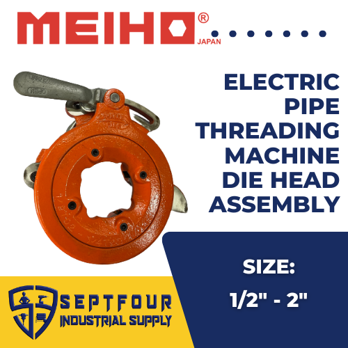 Meiho Electric Pipe Threading Machine Die Head Assembly